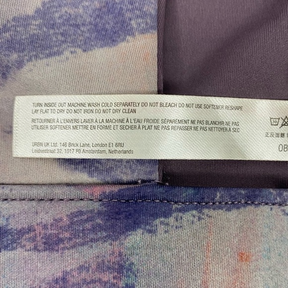 Nwt | Free People FP Movement Beat the Heat Reversible Bra in Tiger Combo Size S - Picture 6 of 9